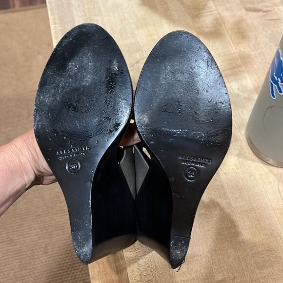 All Saints Elin slingback Wedges EUC size 36 (US6) - Picture 3 of 3